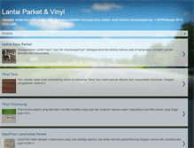 Tablet Screenshot of lantaiparket.com